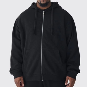 Servicio OEM 2024 invierno personalizado de gran tamaño de algodón pesado de los hombres Premium chándal de alta calidad conjunto básico de talla grande oferta al por mayor - Product Image 1