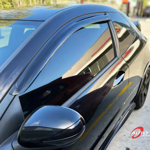 กระบังหน้าต่าง winwdow Deflector กรอบป้องกันสภาพอากาศสำหรับ Honda Civic 3dr hatchback Type-R (FN2)(ชนิดยูโร) 06 ~ 15 - Product Image 1