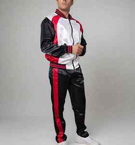 Conjunto Deportivo de Dos Piezas para Hombre, Chaqueta Cortavientos y Pantalones de Chándal, Unisex, Invierno, Color Sólido, Logotipo Personalizado, Poliéster/Algodón, Venta al Por Mayor - Product Image 5