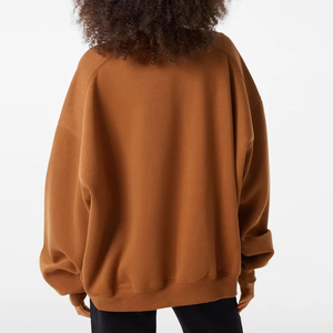 Top Tendance Formation Tendance Gym Porter Coton/Polyester Sweat Shirt pour Femmes Confort Hiver O Cou Col Nouveau Style - Product Image 2