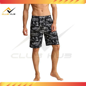 Pantalones cortos de gimnasio para hombre, elásticos, ecológicos, personalizados, de secado rápido, impermeables, informales, para correr, con impresión por sublimación - Product Image 3