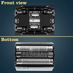 Cabezal de Repuesto para Afeitadora Eléctrica USB, Cabezal Rotatorio de Doble Cuchilla, Afeitadora Facial Impermeable y Lavable para Máquina de Afeitar - Product Image 5
