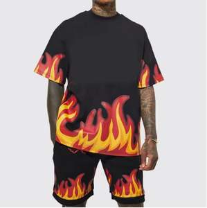 Summer New <b>Men</b> Casual <b>Shorts</b> <b>Sets</b> <b>Short</b> Sleeve <b>T</b> <b>Shirt</b> <b>Shorts</b> Printed <b>Short</b> <b>Set</b> <b>Men's</b> Brand Clothing 2 Pieces <b>Sets</b> - Product Image 4