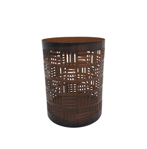 Bougeoir en fer personnalisé fait à la main Design unique Bougeoir noir pour la décoration de la maison Décoration de Noël Autre bougie - Product Image 6