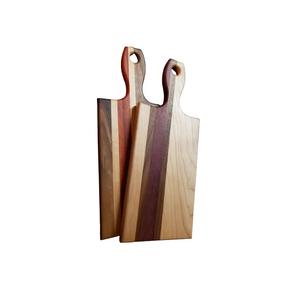 Planche à découper en bois arrondi de qualité supérieure et ustensiles de cuisine et restaurants Planche à pizza à découper Planche à découper artisanale en bois - Product Image 3