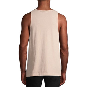 Custom OEM Private Label Singlet Men's Gym <b>Top</b> Sleeveless Sports <b>Tank</b> <b>Top</b> 100% Cotton Sportswear Casual <b>Tanks</b> <b>Tops</b> Gym Wear - Product Image 2