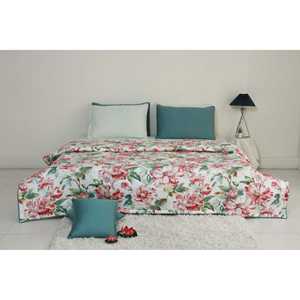 Vintage Roses King Size <b>Comforter</b> <b>Set</b> Elegant Roses Design for a Romantic Bedroom Decor - Product Image 4
