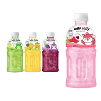Groothandel/Private Label Nata De Coco Grapefruit Sap Jelly 320ml Fles Doos Voordelige Prijs Gratis Monster