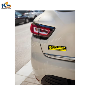 Không Thấm Nước Vinyl Decal Bumper Sticker Tùy Chỉnh 'Honk Tôi Tôi Sẽ Giết Mình' Thiết Kế Cho Xe Ô Tô Xe Tải Xe Tường Sticker In - Product Image 6