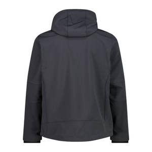 100% Polyester fermeture éclair imperméable coupe-vent coupe-vent hommes randonnée grande taille veste Softshell - Product Image 2