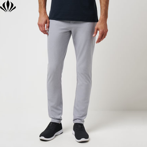 Pantalon de golf taille haute en tissu extensible pour hommes, conçu pour la marche en plein air, la salle de sport, le voyage, le style de vie décontracté et confortable - Product Image 3