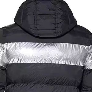 Fabricant de vestes en duvet à capuche personnalisées |   Veste d'hiver pour homme à capuche, design personnalisé, dernière tendance, OEM, pour temps froid - Product Image 2