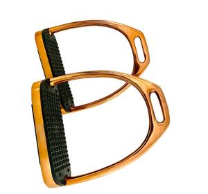 Estribos profesionales para montar a caballo, aleación de aluminio, ligeros, absorbentes de golpes, suministro de fábrica OEM - Product Image 5