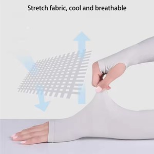 Custom Quick Dry Basketball <b>Compression</b> <b>Arm</b> <b>Sleeves</b> Breathable Cycling Sports Protective Gear Set - Product Image 5