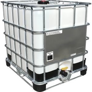 Réservoir d'eau carré en plastique PE de qualité alimentaire avec cage en acier, hermétique, 1000-100000L, équipement de stockage de produits chimiques - Product Image 3