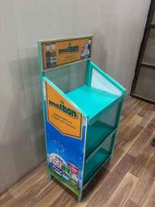 Exhibidores de Snacks Personalizados con Fácil Montaje y Altura Ajustable para Promoción y Almacenamiento, Hechos en India - Product Image 4