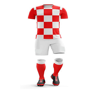 2024 último diseño transpirable cómodo Slim Fit uniforme de fútbol de alta calidad servicio OEM deportes de moda fútbol de talla grande - Product Image 3