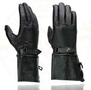Gants en cuir de longue durée pour une utilisation à moto avec une conception de couverture complète et des services OEM idéaux pour les acheteurs en vrac et de marque privée - Product Image 3