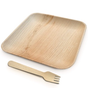 แผ่นไม้ไผ่แบบใช้แล้วทิ้งผลิตภัณฑ์ใบ Areca - Product Image 3