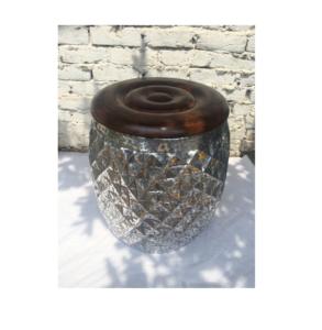 Taburete de mesa auxiliar elegante de acero inoxidable con tapa de madera negra para jardín, dormitorio, zona de café, exterior, novedad - Product Image 6