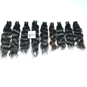 สั่งซื้อออนไลน์เลย! ผมแท้จากอินเดียแบบเป็นมัด ลอนสวย คุณภาพดีที่สุด ผมเวอร์จินแบบเย็บสองชั้น ผลิตภัณฑ์คุณภาพดี ผมต่อแบบไม่ผ่านการแปรรูป - Product Image 2