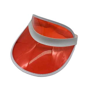 Gorras de visera personalizadas con logo impreso, gorras de verano promocionales de plástico con visera transparente para hombres y mujeres - Product Image 3