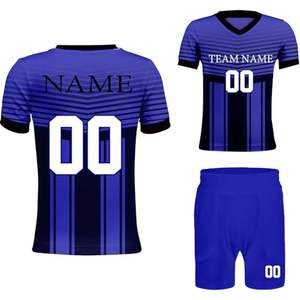 ชุดกีฬาเสื้อเจอร์ซีย์สีแดงของผู้ชายชุดเล่นกีฬา2026เล่นฟุตบอล - Product Image 1