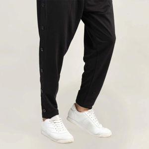 Pantalones de chándal personalizados OEM al por mayor, pantalones de chándal de alta calidad para hombre, pantalones de chándal de punto Waffle, pantalones de chándal holgados apilados para hombre - Product Image 5