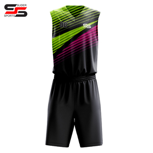 Good Material Basketball Jersey Gradient 100% Polyester Wholesale Custom Your Own Design Printing Basketball Uniform - Product Image 5