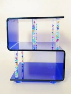 โต๊ะข้างเตียงอะคริลิคพับได้ ปรับระดับความสูงได้ คุณภาพสูง พรีเมียม ทันสมัย สำหรับห้องนอน ห้องน้ำ โรงแรม ผลิตในเวียดนาม - Product Image 2