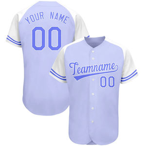 Individuell Digital Bedruckte Baseball-Trikots Atmungsaktives Mesh-Polyester Sportbekleidung Hochwertige Softball-Team-Uniformen Herren V-Ausschnitt - Product Image 6
