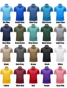 Polo pour hommes de haute qualité Logo personnalisé à manches courtes Slim Fit vêtements de travail d'été impression décontractée sur tissu en jersey de haute qualité - Product Image 5