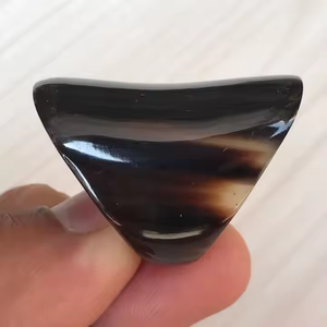 Anillo para damas Ágata Cuerno de búfalo Joyas para fiestas y regalos Anillo hecho a mano por Crescent Crafts - Product Image 3