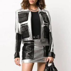 Dernières tendances en matière de jupes en cuir pour femmes disponibles à des prix raisonnables / Jupes en cuir décontractées pour femmes, mode d'hiver - Product Image 5