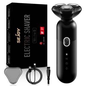 Rasoir Électrique Rechargeable Sans Fil pour Hommes, Tête Magnétique 4D, Moteur Puissant, Utilisation Humide et Sèche, Étanche IPX7 pour le Visage et les Véhicules Récréatifs - Product Image 3