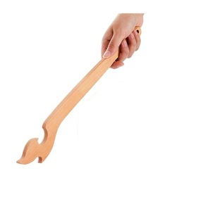 Étagère de four coulissante en bois, ustensile de cuisine rustique de qualité supérieure - Product Image 1