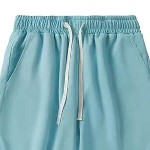 Pantalones cortos de malla estampados ecológicos de moda de verano para Hombres estilo casual con cintura elástica hechos en Pakistán - Product Image 6