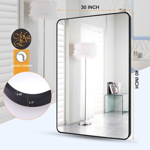 กระจกและกรอบรูปติดผนังทำจากสแตนเลสสตีลดีไซน์ทันสมัยสำหรับงานแต่งงานการตกแต่งบ้านและการตกแต่งผนัง - Product Image 3