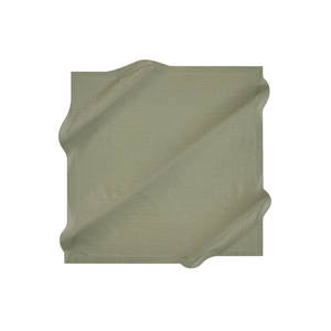 Coiffe et foulard en coton vert - Product Image 1