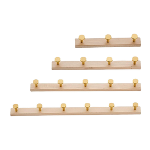 ที่ยึดตะขอโลหะและไม้สำหรับตกแต่งผนังและของที่ออกแบบมาด้วยมือ - Product Image 4