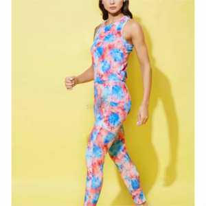 Nouvelle mode ensemble de vêtements de yoga de meilleure qualité pour femmes nouveauté vêtements de sport sans manches ensemble de yoga personnalisable avec service OEM - Product Image 4