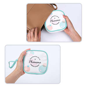 Bolsa de bolsillo de PU Multicolor portátil para almacenamiento de papelería cosmética solución de organización multiusos 72g ligero - Product Image 1