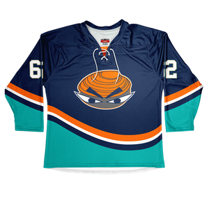 เสื้อเจอร์ซีย์เล่นฮ็อกกี้น้ำแข็งโปรเข้ารูปชุดยูนิฟอร์มทีมเย็บและเย็บติดโดยตรงจากโรงงาน - Product Image 5