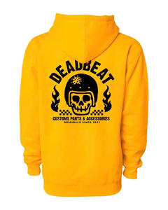 Sweat-shirts à capuche unisexes style streetwear, imprimé strass avant et arrière, coupe classique, manches en mélange coton-polyester, confort optimal - Product Image 6