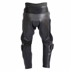 Venta al por mayor de pantalones protectores de cuero para hombres, pantalones de carreras personalizados duraderos para montar en motocicleta, pantalones de cuero para motocicleta - Product Image 3