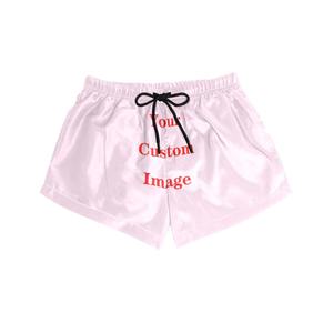 กางเกงขาสั้นระบายอากาศสำหรับผู้หญิงกางเกงขาสั้นระบายอากาศมีสไตล์โลโก้ออกแบบได้ตามต้องการ - Product Image 1