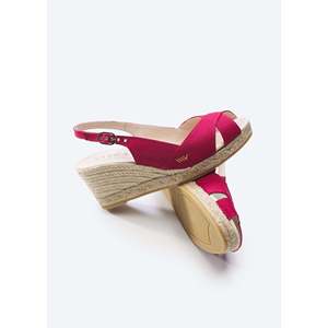 Sandali con zeppa in tela in edizione limitata Llansa - Product Image 5