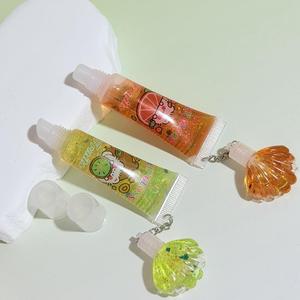 Miss Look Fruit Family Brillo Labial Personalizado OEM ODM, Aceite Labial con Purpurina, Llavero con Estuche, Venta al por Mayor a Granel, Caja de Exhibición de 24 Unidades, Cosméticos Labiales - Product Image 4