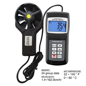 anomètre numérique multifonction, 3 phases, mesure de la température <span class=keywords><strong>du</strong></span> débit de <span class=keywords><strong>l</strong></span>'<span class=keywords><strong>air</strong></span>, <span class=keywords><strong>du</strong></span> <span class=keywords><strong>vent</strong></span>, avec 3 échelles - Product Image 6