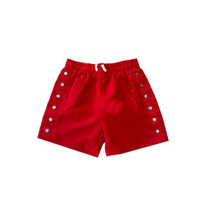 Pantalones cortos informales con botones para hombre de RAM Industry 100% algodón sólido de cintura media diseño transpirable bordado personalizado estampado moda callejera - Product Image 6